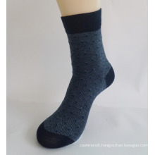 Men′s Cotton Business Crew Stockings Socks (MA003)